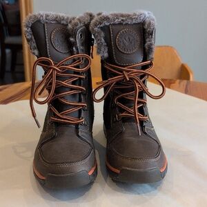 Aquatherm Santana Brown Winter Boots NEW Women Sz 8